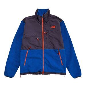 The North Face Mens Denali Jacket Purple Blue Size Medium Hiking Outdoors